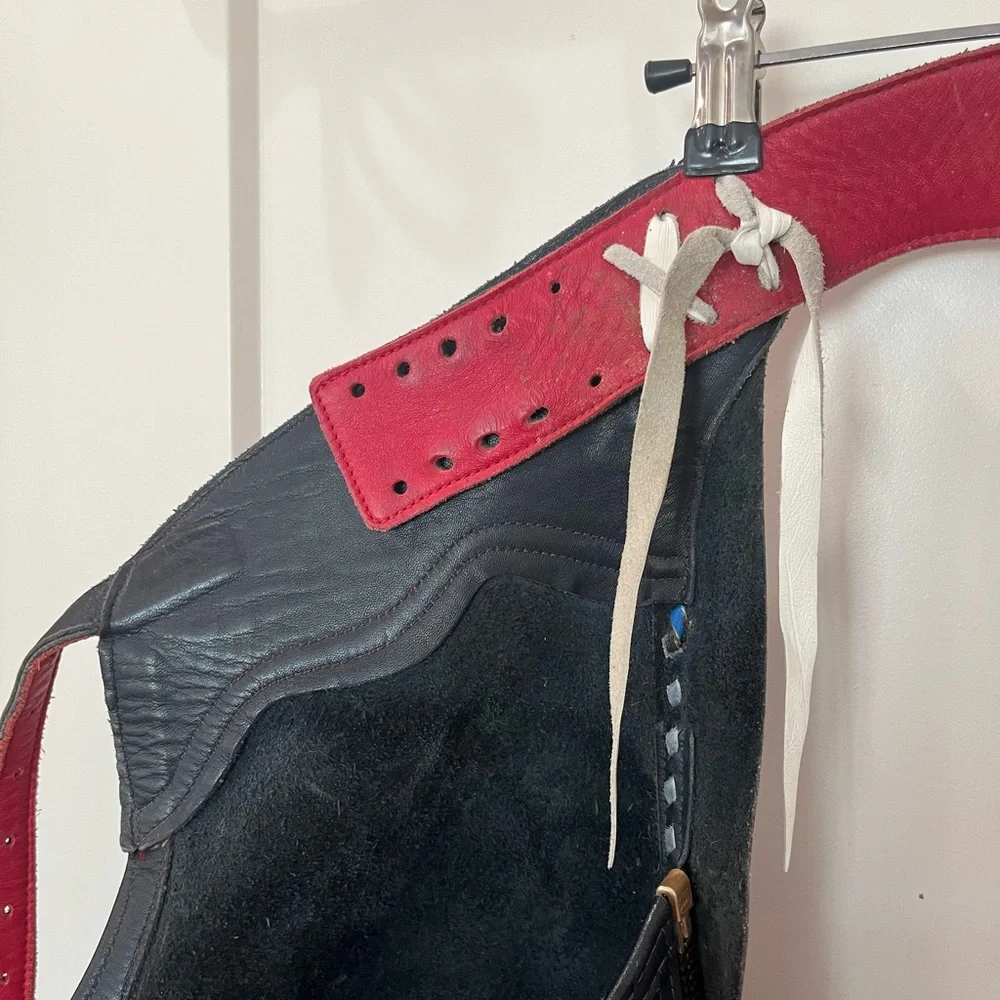 Custom Dave Thornbury Chaps, women’s riding, Geannie - Picture 11 of 13